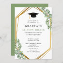 Search for eucalyptus graduation invitations Rustic