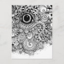 Search for black and white abstract art postcards Drawing