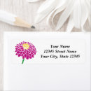 Search for zinnia return address labels Nature