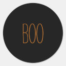 Search for orange black stickers Boo