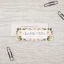 Search for mini business cards Floral