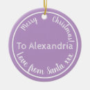 Search for lilac christmas tree decorations Modern