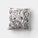 Search for line drawing cushions Hand drawn