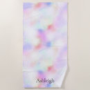 Search for rainbow unicorn beach towels Pink