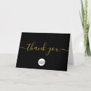 Search for black gold thank you cards Professional