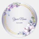 Search for golden wedding stickers Elegant