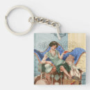 Search for fashion key rings Flapper girl
