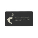 Search for peacock wedding return address labels Modern