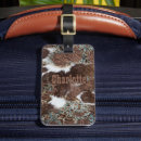 Search for western luggage tags Cowgirl