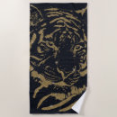 Search for tigers beach towels Trendy