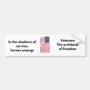 Search for veteran bumper stickers Military