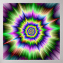 Search for fractal explosion posters Blue