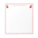 Search for strawberry notepads Pink