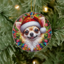 Search for chihuahua christmas tree decorations Cute