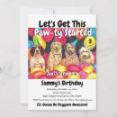 Search for dog paws invitations Dogs