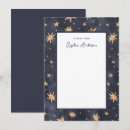 Search for night note cards Gold