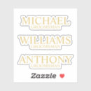 Search for stag stickers Black