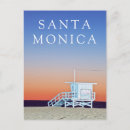 Search for santa postcards Santa monica california