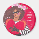 Search for stole magnets Valentine