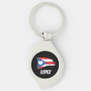 Search for heart shaped flag key rings Red