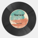 Search for record album stickers Turntable