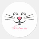 Search for bunny face stickers Easter