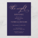 Search for foil rehearsal dinner invitations Calligraphy