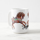 Search for vintage horse mugs Merry go round