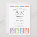 Search for easter egg hunt invitations Colourful eggs