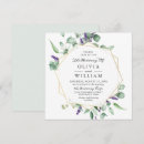 Search for monogram square wedding invitations Rustic