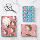 Search for hedgehog wrapping paper Gender neutral
