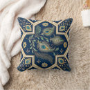 Search for peacock blue cushions Geometric