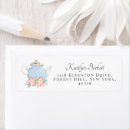 Search for tea pot return address labels Elegant