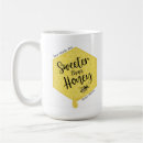 Search for black and yellow bee mugs Honeycomb