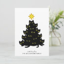 Search for black cat christmas cards Funny
