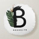 Search for letter b cushions Watercolor
