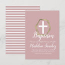 Search for blush pink christening invitations Church