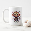 Search for cartoon monkey mugs Jungle animal