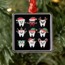 Search for funny dentist christmas tree decorations Santa