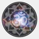 Search for om mandala stickers Meditation