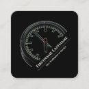 Search for clock business cards Black