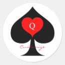Search for red spade stickers Black