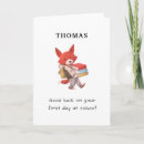 Search for first day of school cards Student
