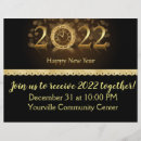 Search for new year flyers Celebration