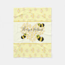 Search for cute honey bee blankets For kids