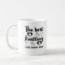 Search for funny knitting mugs Simple