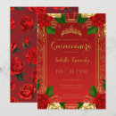 Search for royal red invitations Red and gold