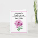 Search for daughter in law birthday cards Feminine