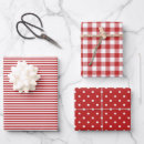 Search for red and white polka dot wrapping paper Stripes