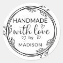 Search for love art stickers Elegant calligraphy script typography